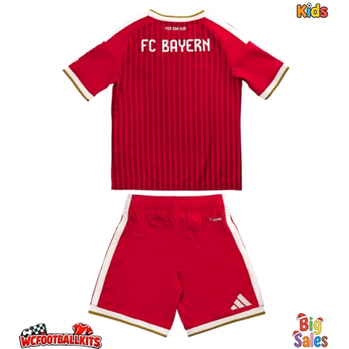 Bayern Munich Replica Home Stadium Kit for Kids 2026-27 Short Sleeve (+ pants)
